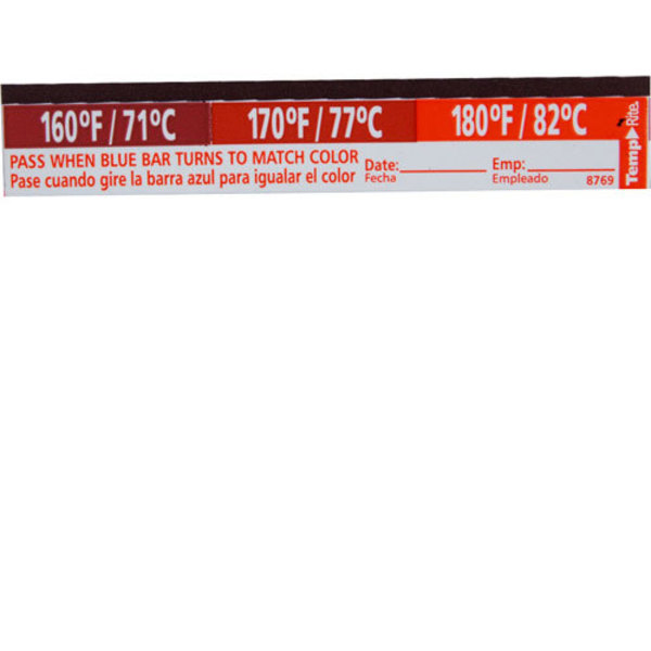 Taylor Precision Products L.P. Label, Temperature , 160/170/180 8769